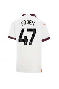 Fotbalové Dres Manchester City Phil Foden #47 Venkovní Oblečení 2023-24 Krátký Rukáv